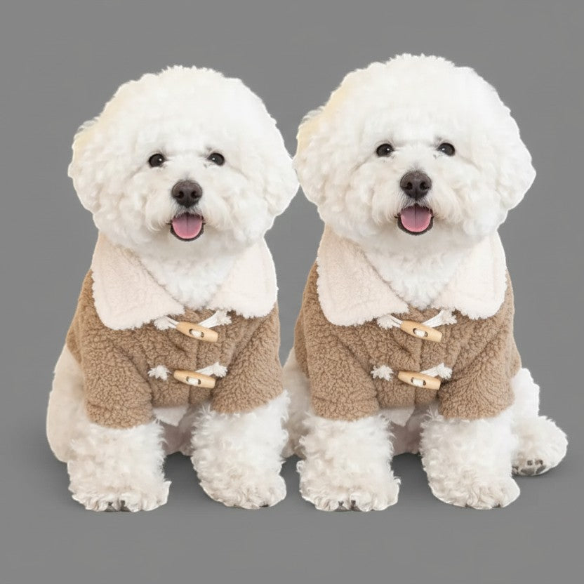 Thick Warm Polar Fleece Dog Jacket FURRYKU
