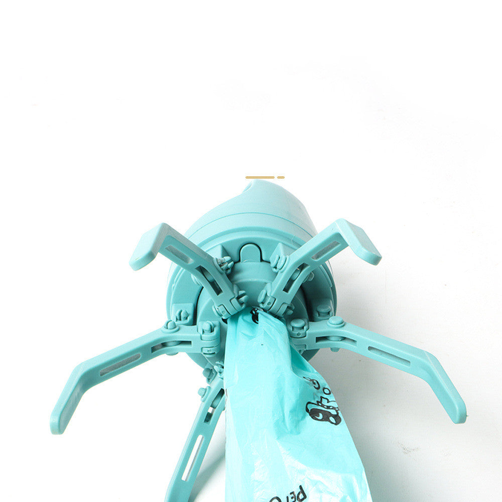 Portable Lightweight Dog Pooper Scooper with Built-in Poop Bag Dispenser