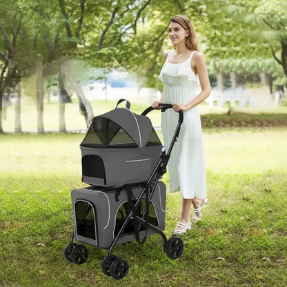 Lightweight Folding Dog Trolley FURRYKU