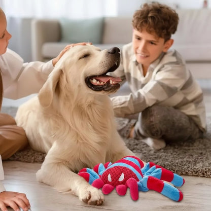 Teddy Spider Dog Toy - Bite-Resistant FURRYKU