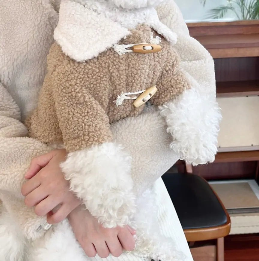 Thick Warm Polar Fleece Dog Jacket FURRYKU