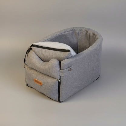 Portable Seat Bed – Safety Travel Carrier for Small dogs FURRYKU