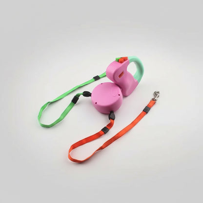 Retractable Dual Dog Walking Leash FURRYKU