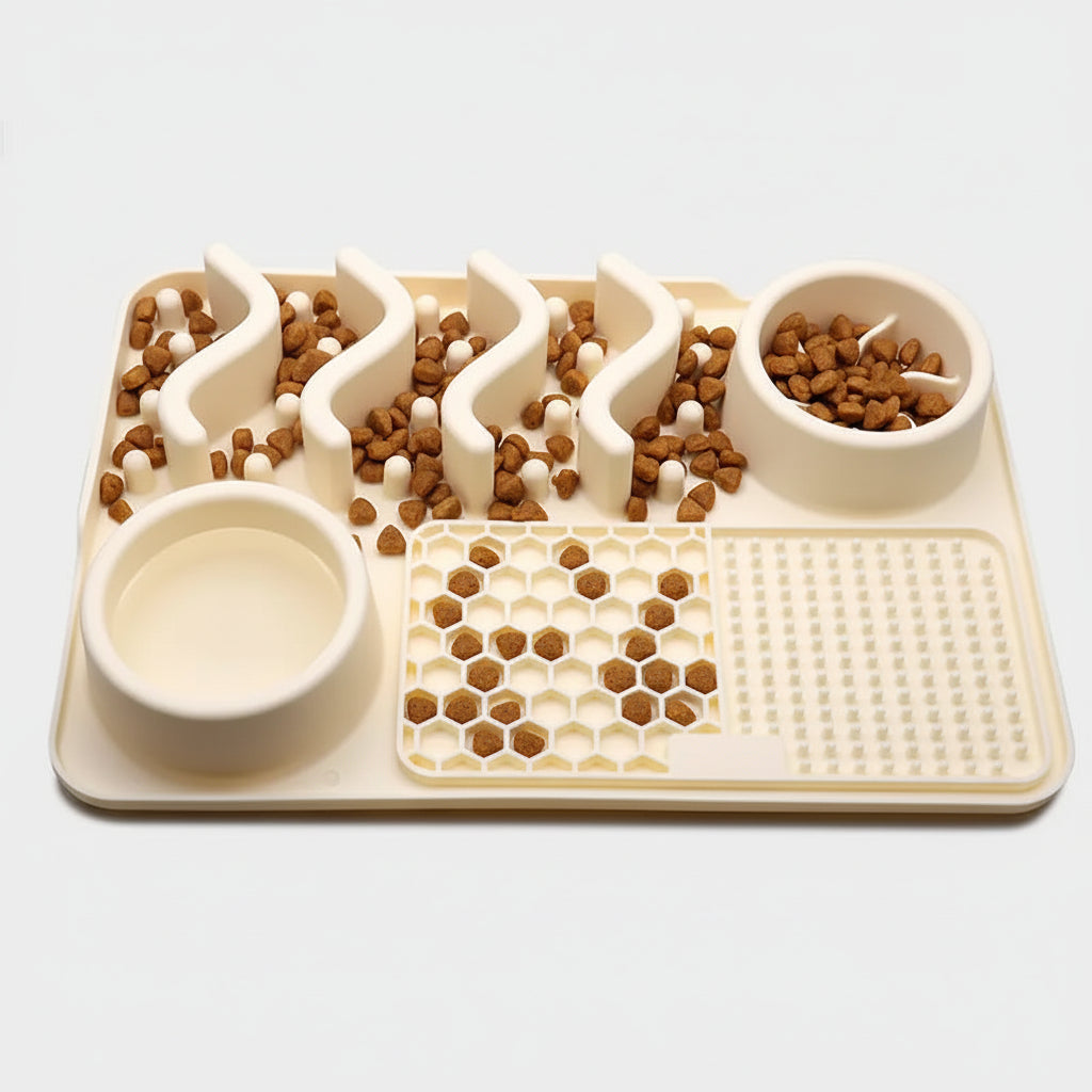 Slow Feeding & Licking Pad – For Dogs Who Finish Before You Sit Down FURRYKU