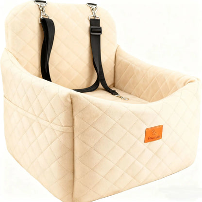 Car Bed for Small & Medium Dogs – Soft Backseat Cushion Travel Seat FURRYKU