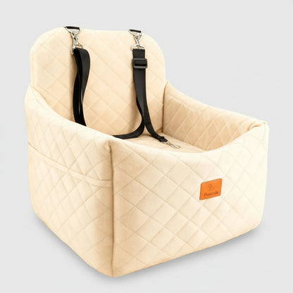 Car Bed for Small & Medium Dogs – Soft Backseat Cushion Travel Seat FURRYKU