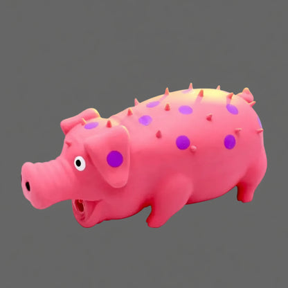 Tough Squeaky Pig Dog Toy FURRYKU