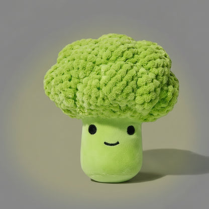 Broccoli & Corn Plush Dog Toy FURRYKU