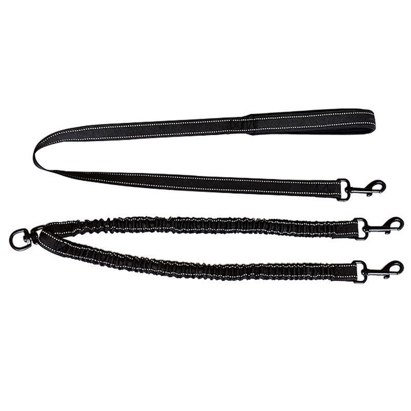 Double-Ended Adjustable Dog Traction Rope – One-to-Two Pet Leash 🐾