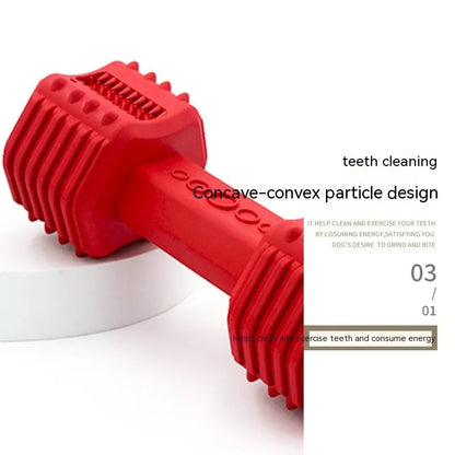 Chewbell Treat - Dispensing Dumbbell Dog Toy FURRYKU