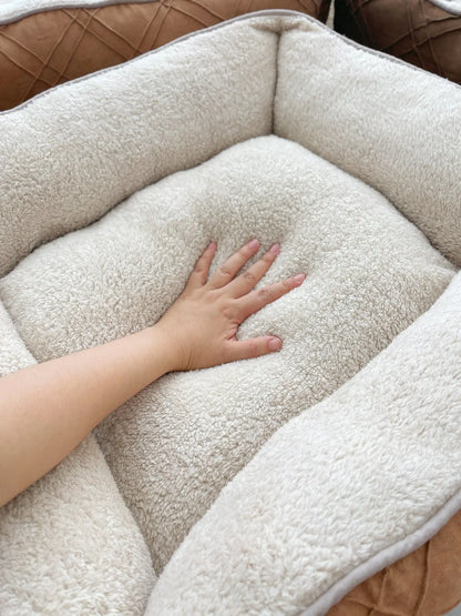 Cozy Corduroy Indoor Dog Bed FURRYKU