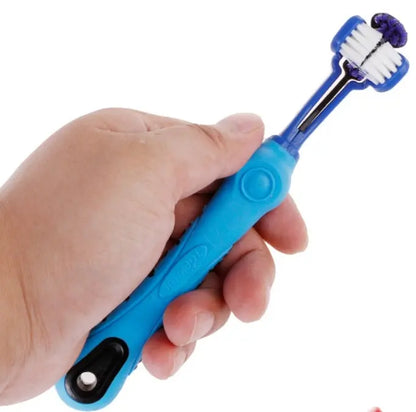 3-Sided Plush Dog Toothbrush FURRYKU