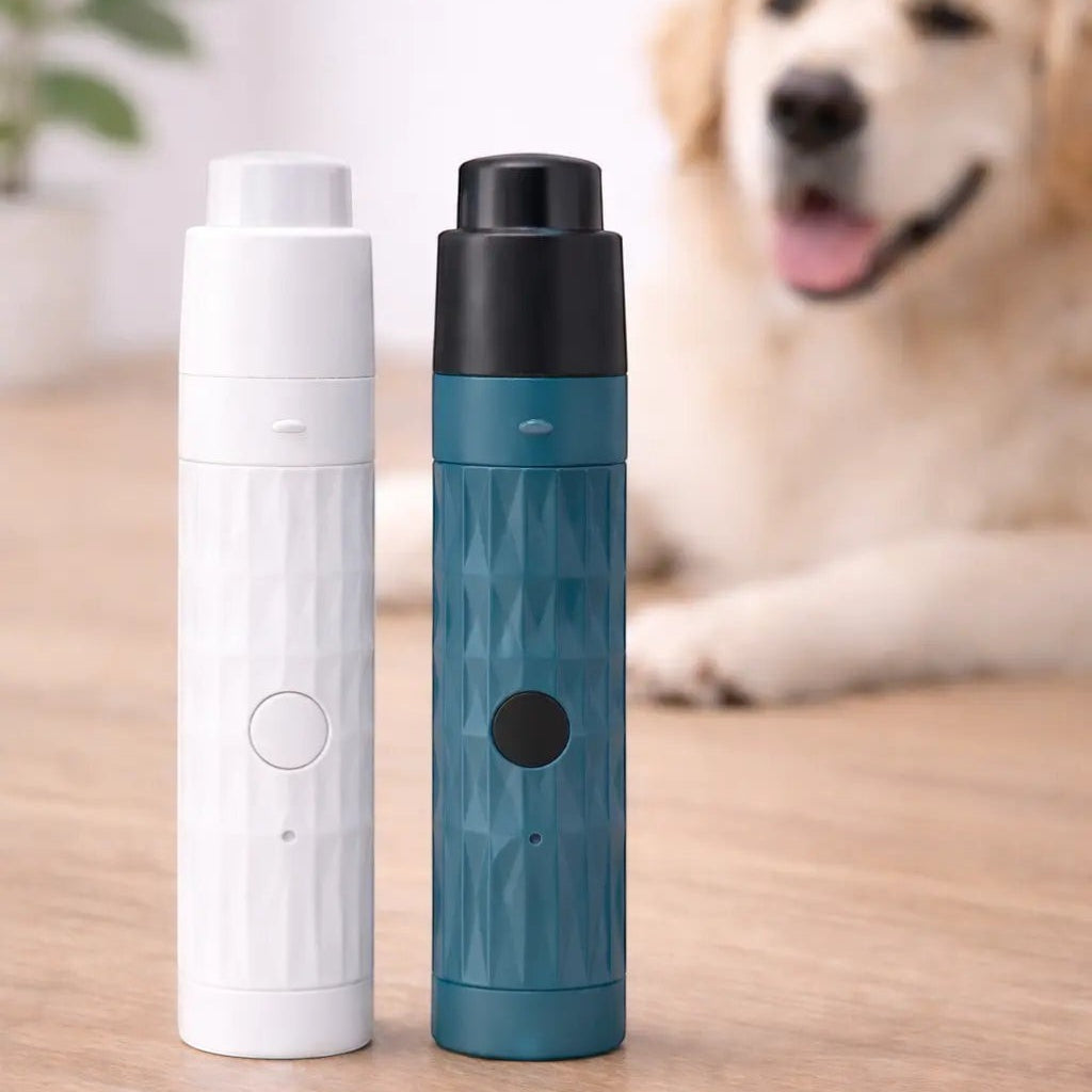 LED Dog Nail Grinder - for Safe, Stress-Free Nail Trimming FURRYKU