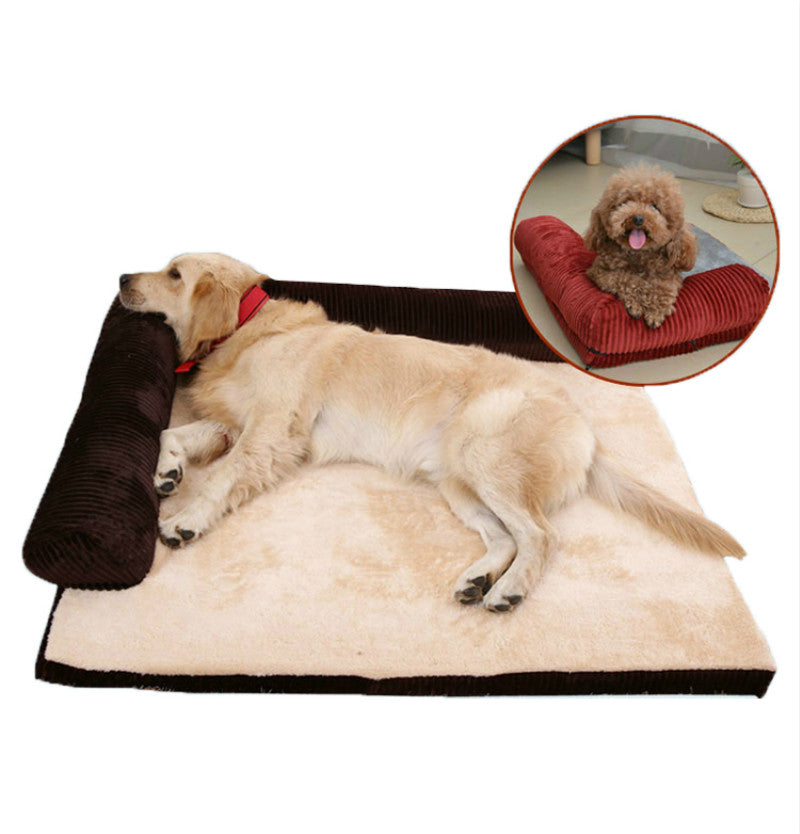 Pet Dog Bed – Corduroy Pet Sofa for Dogs & other Pets 🐾