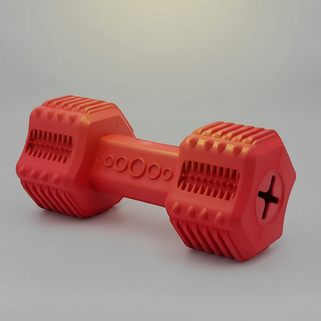 Chewbell Treat - Dispensing Dumbbell Dog Toy FURRYKU