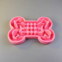 Bone-Shaped Slow Feeder Puzzle Bowl