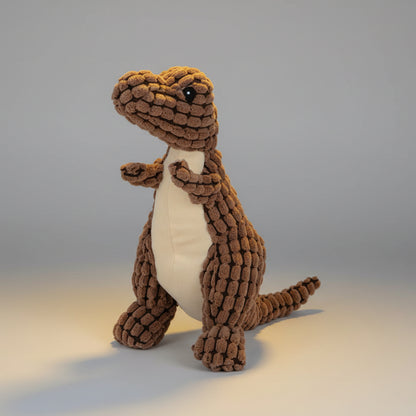 Plush Dinosaur Dog Toy with Squeaker FURRYKU