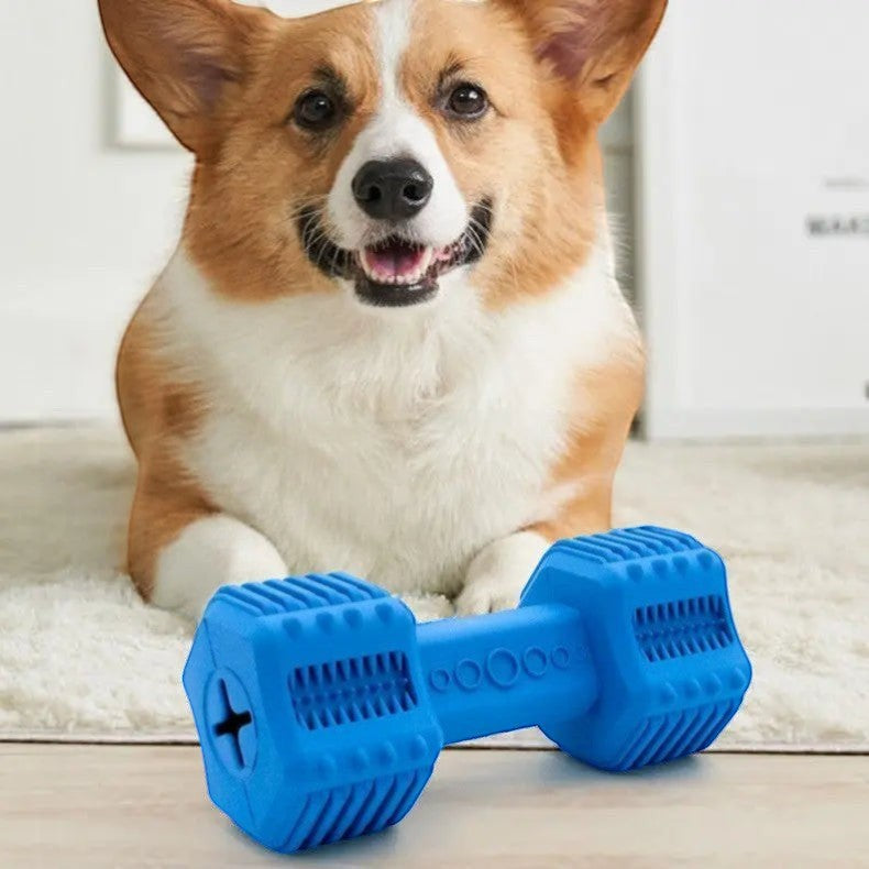 Chewbell Treat - Dispensing Dumbbell Dog Toy FURRYKU