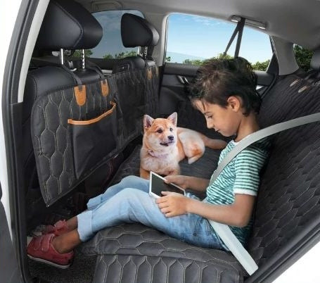 Machine Washable Three-in-One Multifunctional Dog Travel Car Mat 🐾