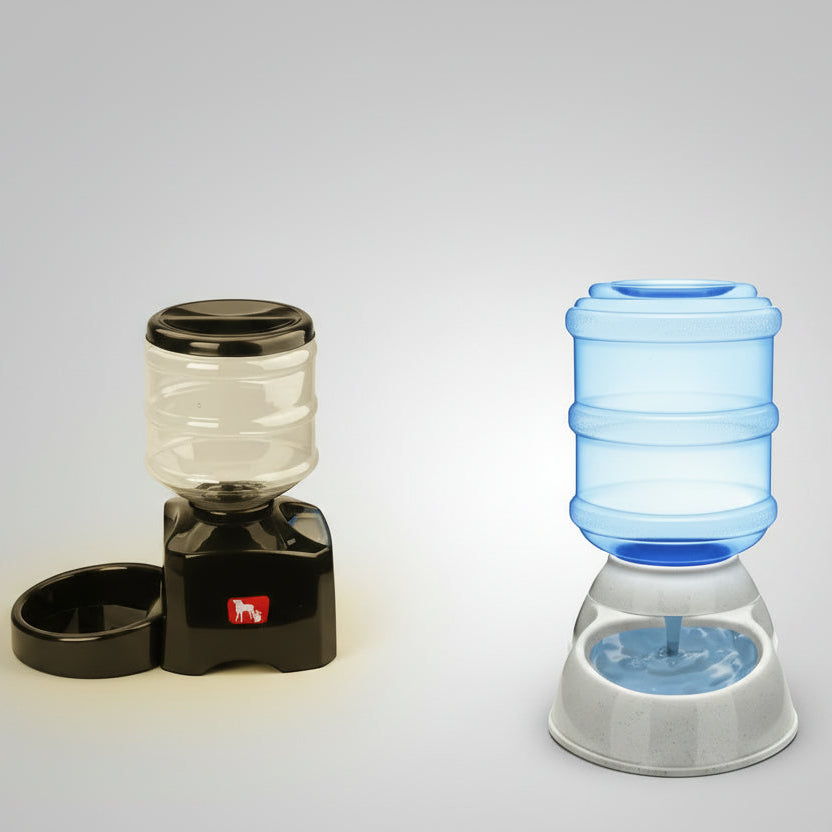 5.5L Automatic Dog Feeder with Voice Recording & LCD Screen FURRYKU