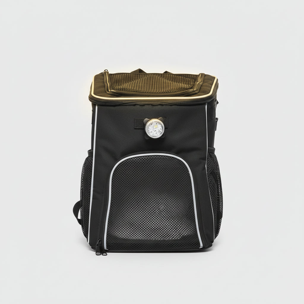 Dog Bicycle Bag with LED Light