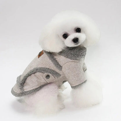 Winter Velvet Dog Jacket FURRYKU