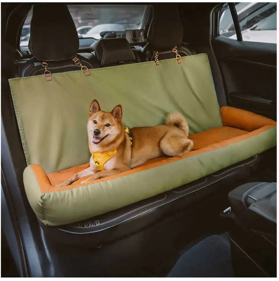 Portable Dog Car Seat Mat – Detachable & Washable Minimalist Cushion FURRYKU
