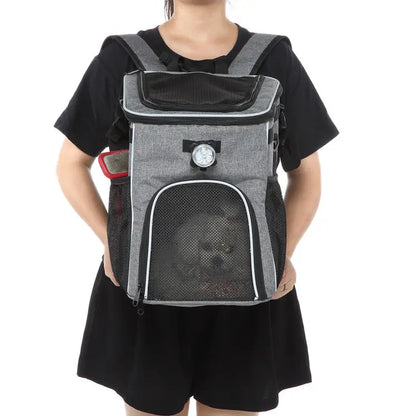 Dog Bicycle Bag with LED Light FURRYKU