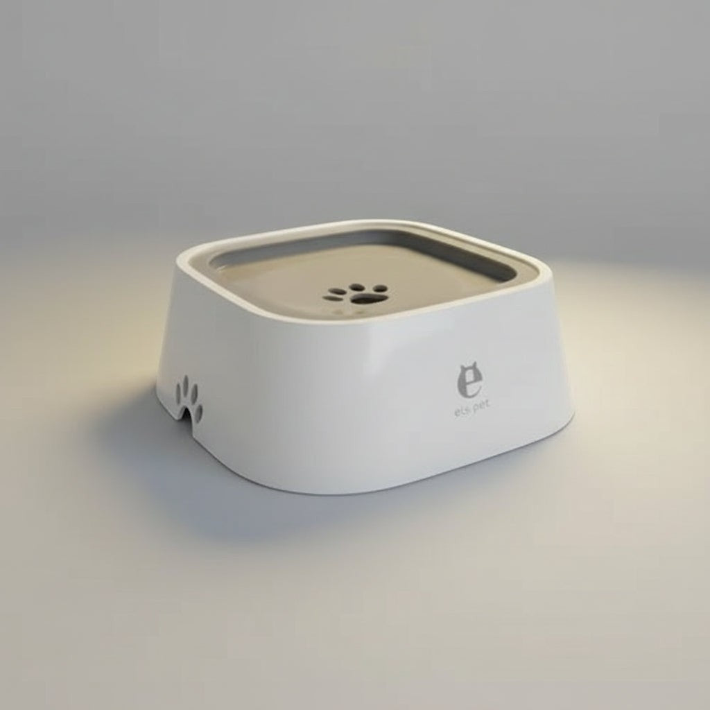 Anti-Spill Dog Water Bowl FURRYKU