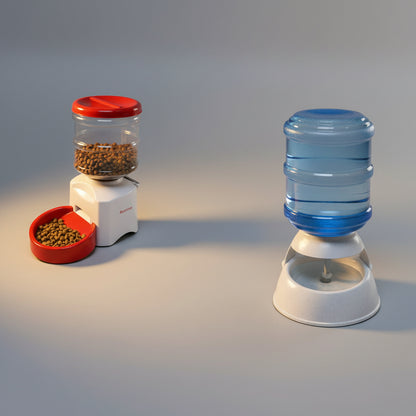 5.5L Automatic Dog Feeder with Voice Recording & LCD Screen FURRYKU