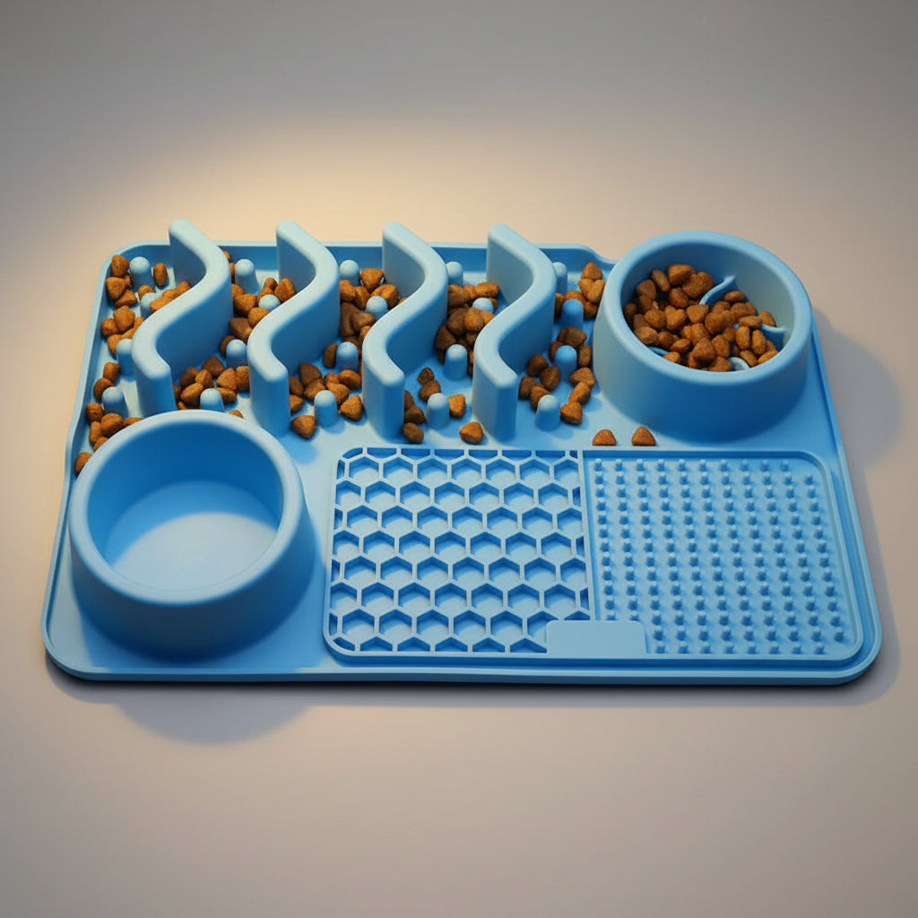 Slow Feeding & Licking Pad – For Dogs Who Finish Before You Sit Down FURRYKU