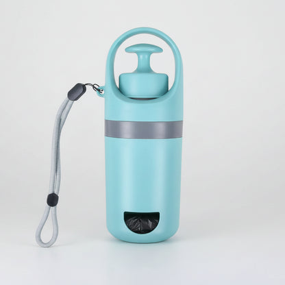 Portable Lightweight Dog Pooper Scooper with Built-in Poop Bag Dispenser FURRYKU