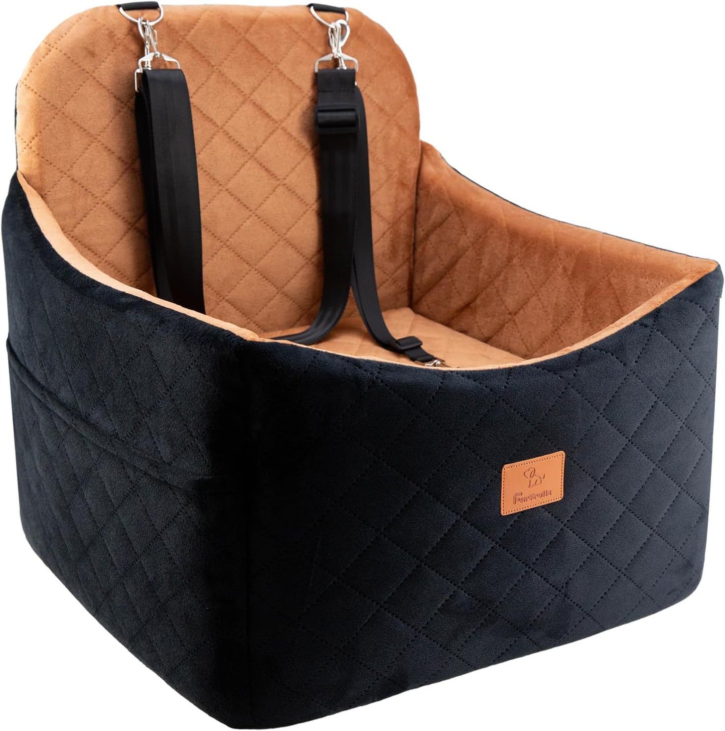 Pet Car Bed for Small & Medium Dogs – Soft Backseat Cushion Travel Seat 🐾
