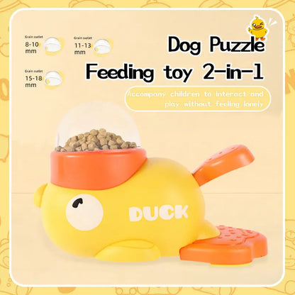 Dog Puzzle Interactive - Duck Design Treat Dispenser FURRYKU