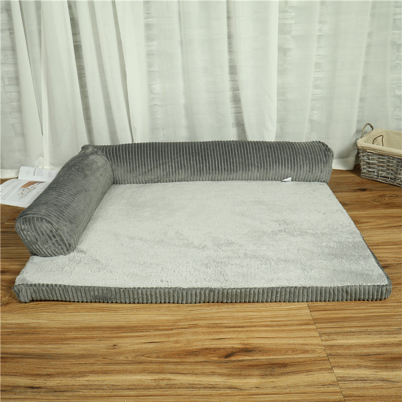 Pet Dog Bed – Corduroy Pet Sofa for Dogs & other Pets 🐾