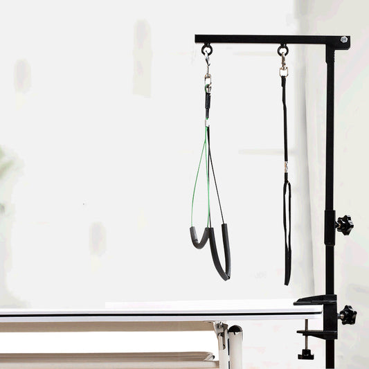 Hundepflegetisch – Fester Hundepflegeständer mit Edelstahlhalterung 🐾