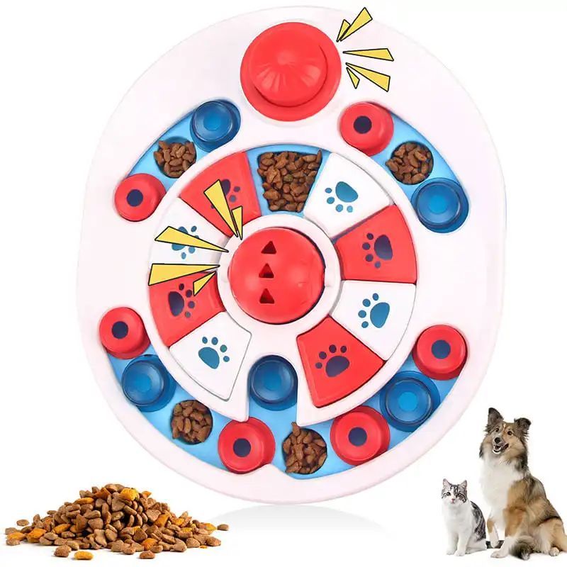 Dog Puzzle Toy with Bells – 24-Compartment Treat Dispenser🐾