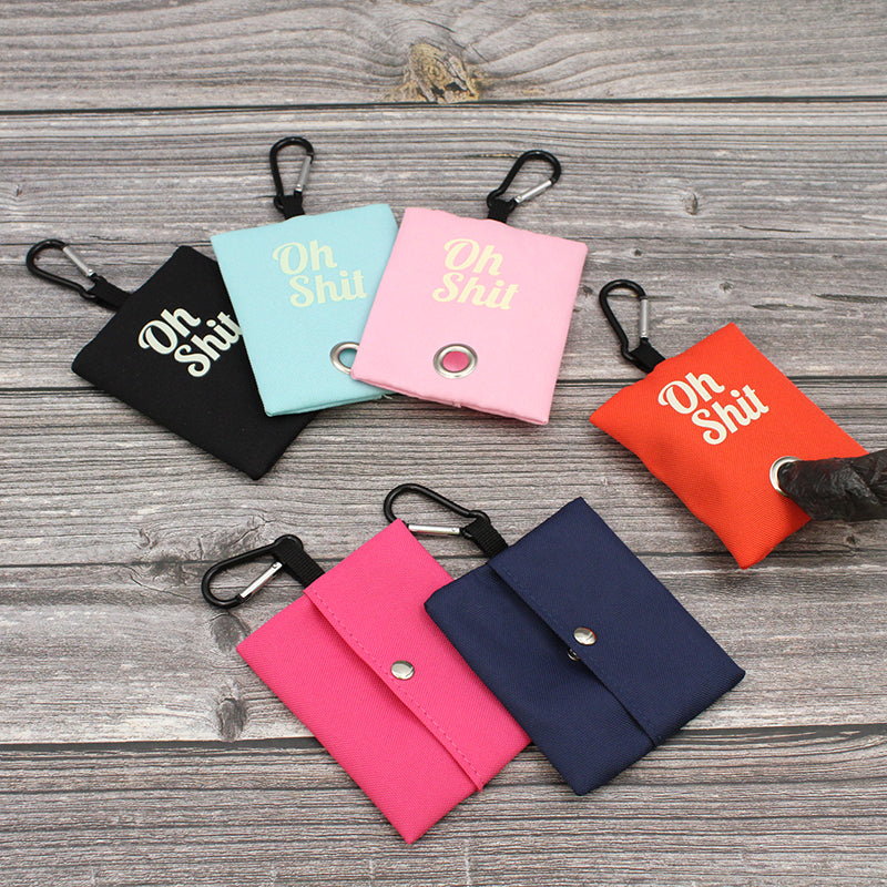 Spot Mountaineering Buckle Dog Poop Bag – Portable Canvas Pouch 🐾