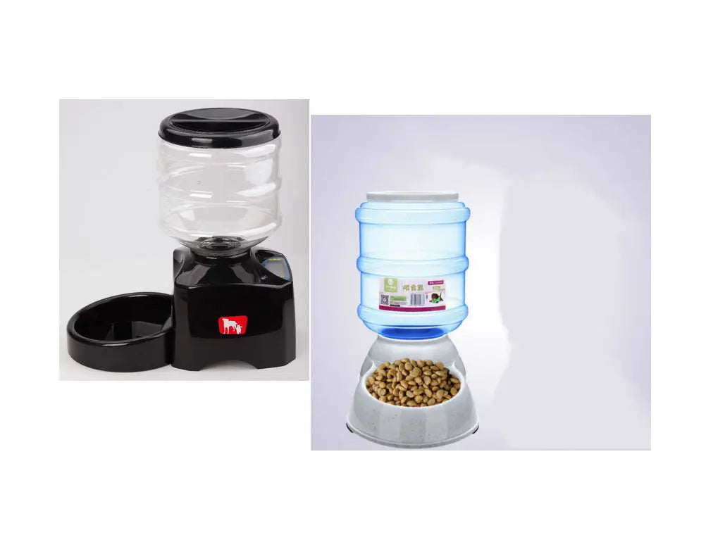 5.5L Automatic Dog Feeder with Voice Recording & LCD Screen FURRYKU