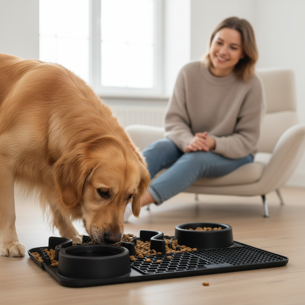 Slow Feeding & Licking Mat | Stress-Relief Enrichment Pad