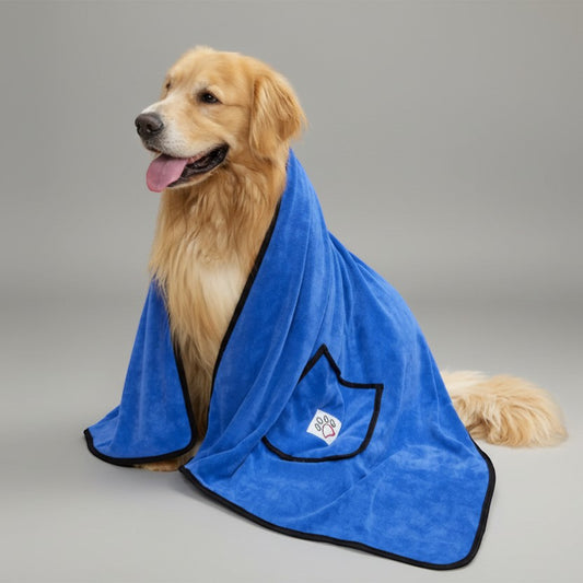 Super Absorbent Quick-Dry Dog Bath Towel FURRYKU