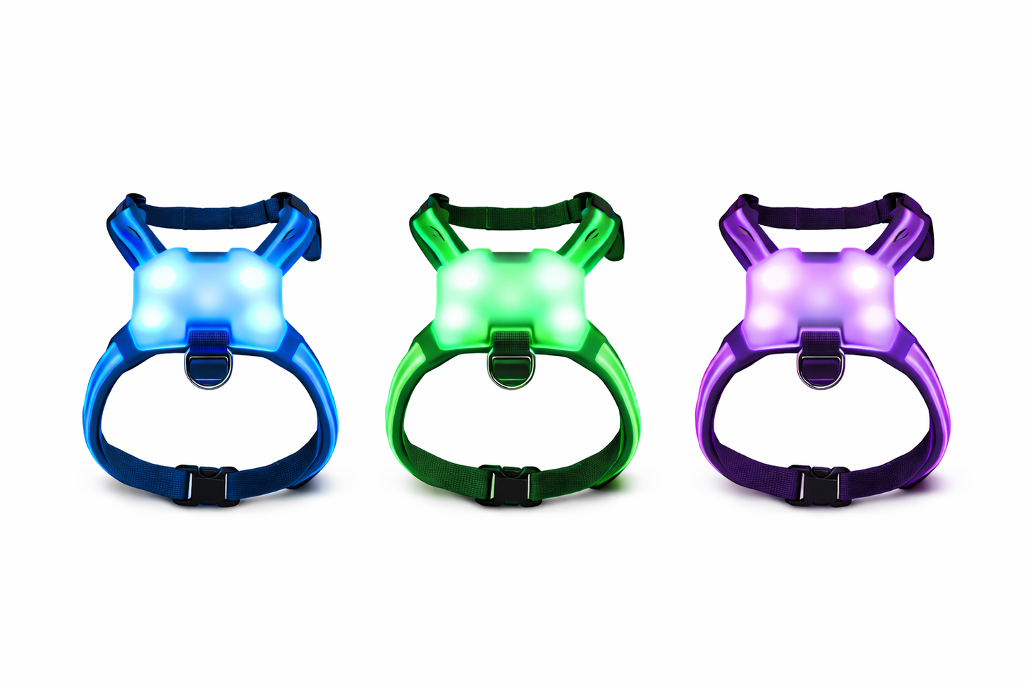 LED Luminous Dog Harness – Anti-Lost & Anti-Car Accident Safety Vest