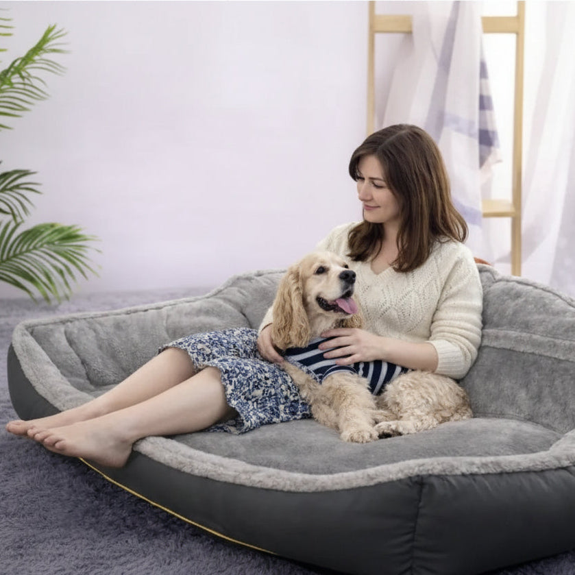 Comfortable Dog Sofa Bed – So Close, Your Dog Thinks It’s the Couch FURRYKU