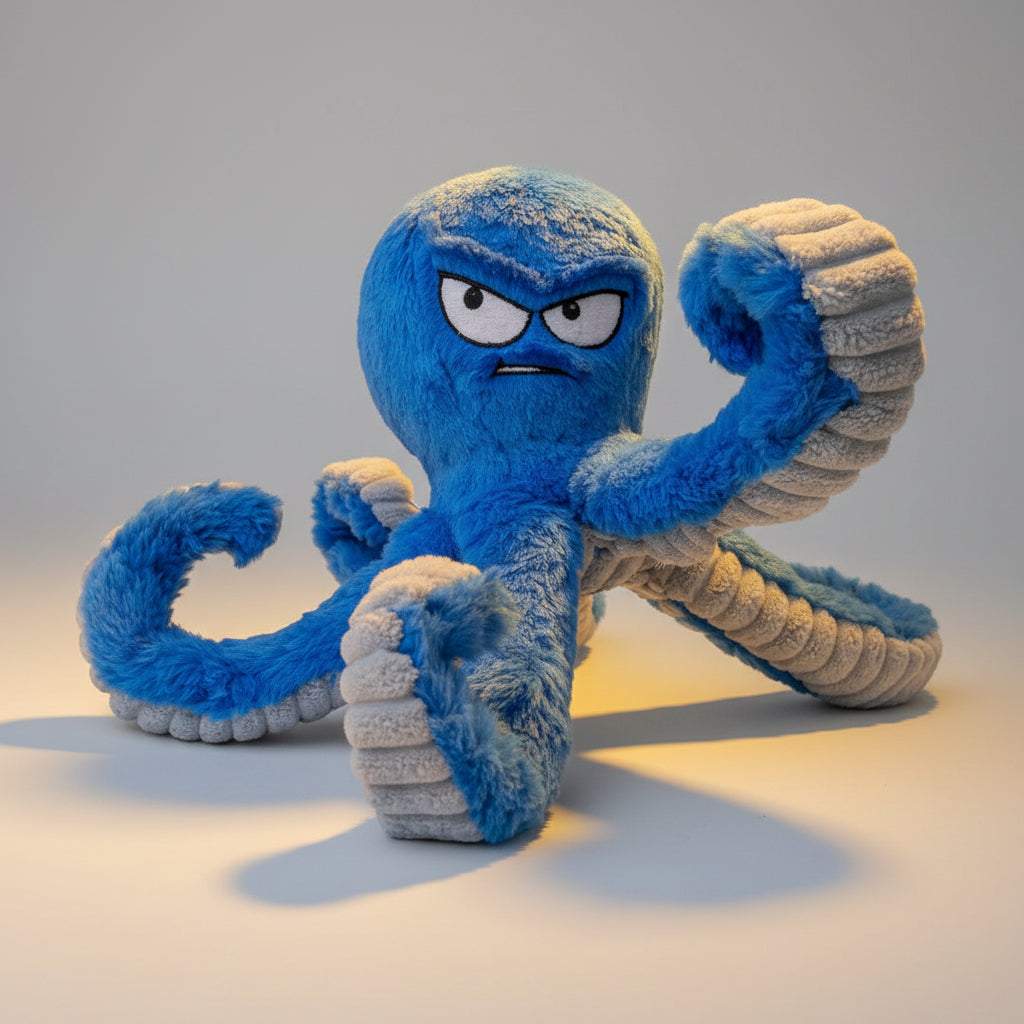 Tough Octopus Toy — More Play, Less Boredom FURRYKU
