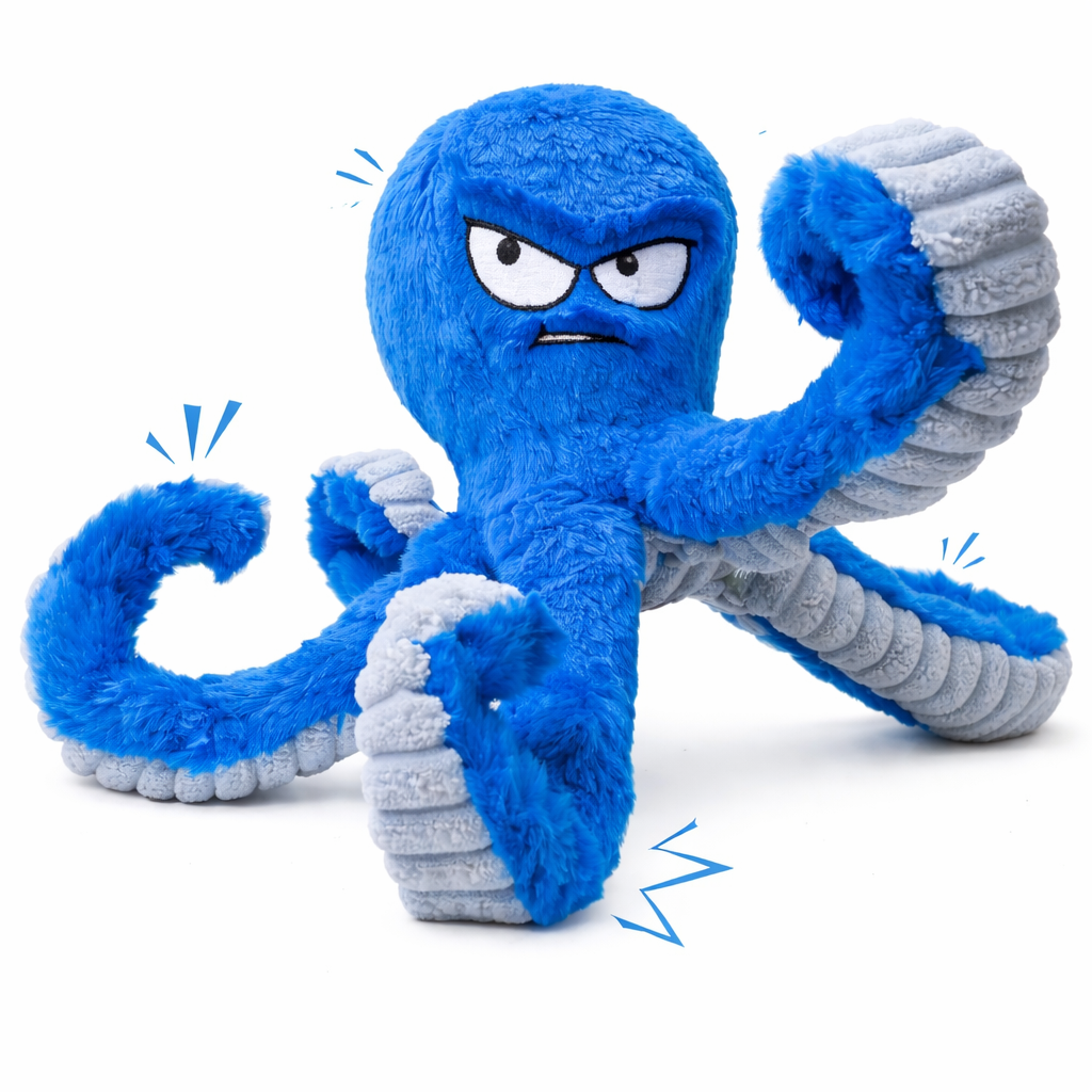 Tough Octopus Toy — More Play, Less Boredom