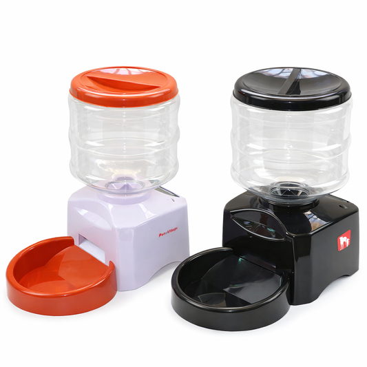 5.5L Automatic Dog Feeder with Voice Recording & LCD Screen