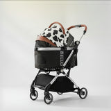 4-Wheel Foldable Dog Stroller