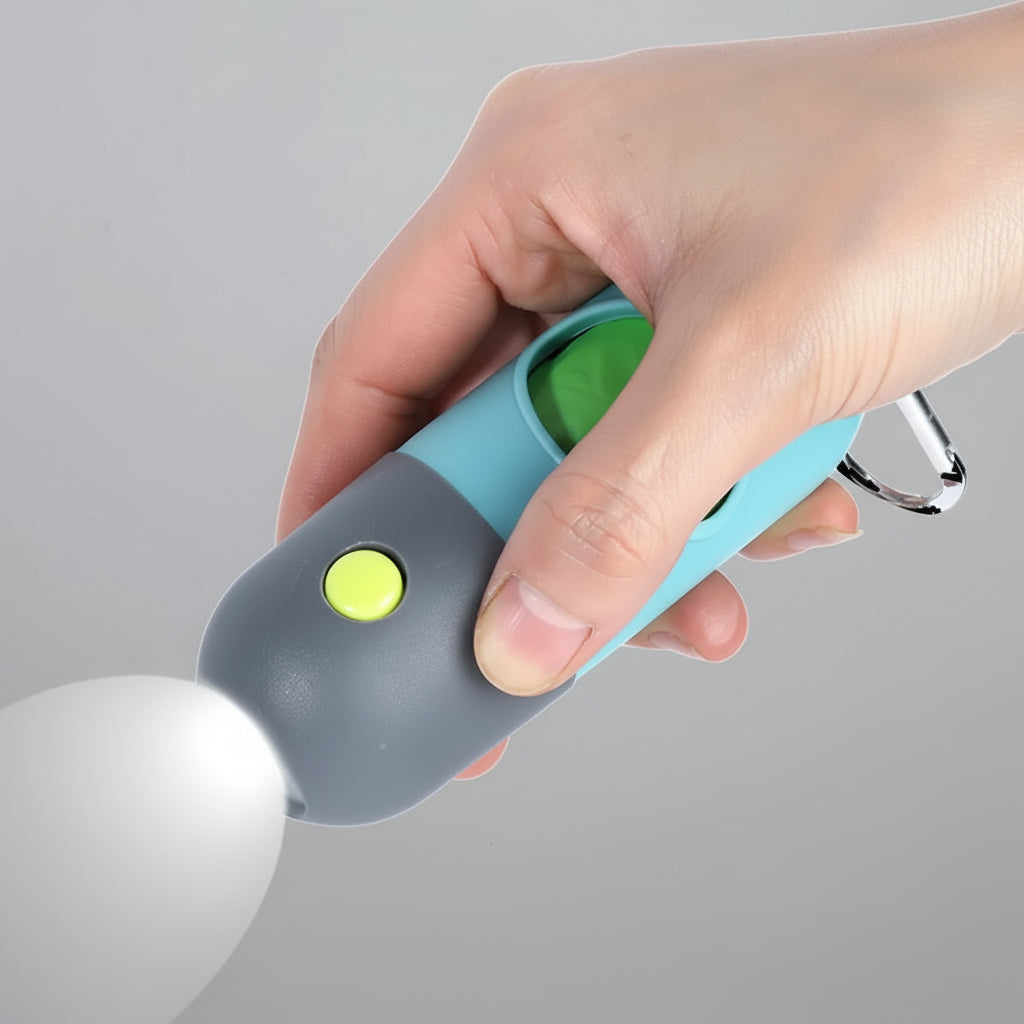 LED Dog Waste Bag Dispenser FURRYKU