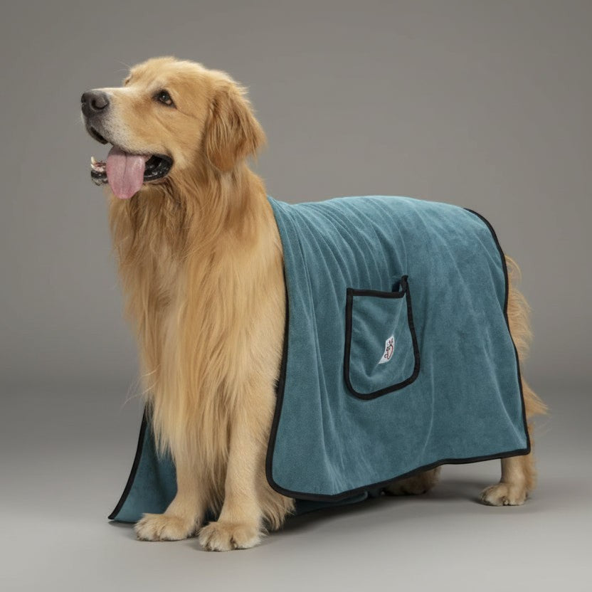 Super Absorbent Quick-Dry Dog Bath Towel FURRYKU