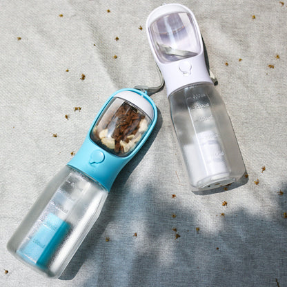 3-in-1 Portable Dog Water Bottle & Food Container